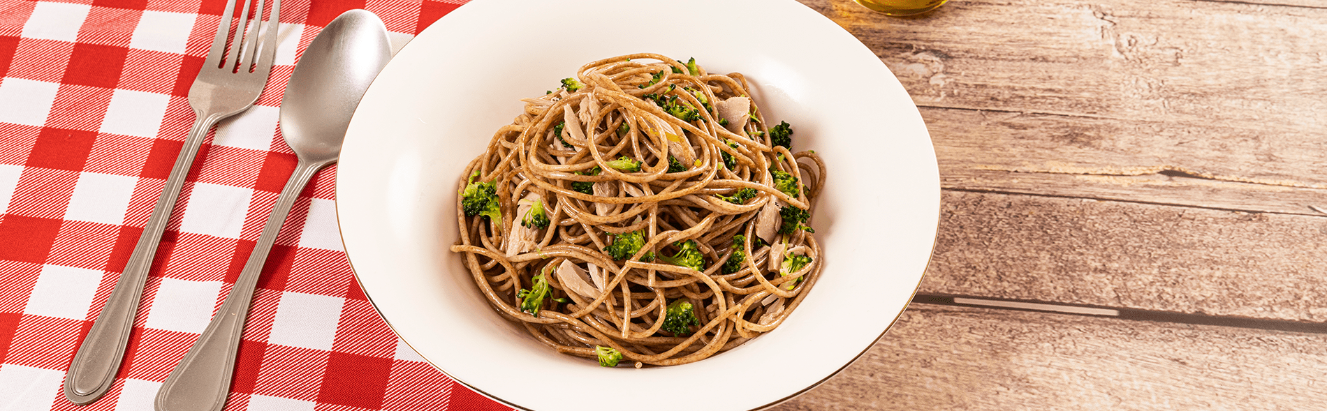 Spaghetti 5 Integral con atún y brócoli | Carozzi me encanta